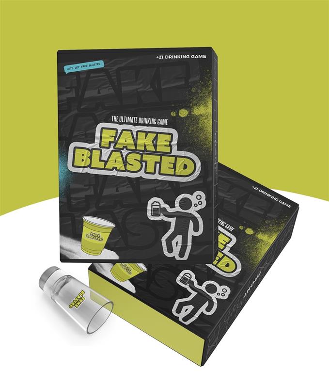 Fake Blasted Drinking Card Game